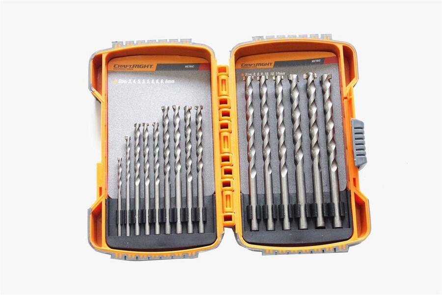 Craftright 15 Piece Masonry Drill Bit Set 5 Rrp 10 Delivery 0 C