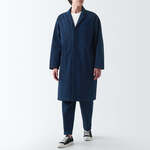 Men's Kapok Blend Denim Coat (Dark Navy, M/L/XL/XXL) $32.95 (Was $109.95) + $10.95 Delivery ($0 with $100 Order) @ MUJI