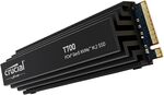 Crucial T700 2TB PCIe Gen 5 NVMe M.2 SSD with Heatsink $370.85 Delivered @ Amazon AU
