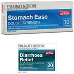 20x Diarrhoea Relief Tablets + 10x Stomach Ease Forte Tabs $9.99 Delivered @ PharmacySavings