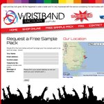 Get a Free Sample Pack of Wristbands