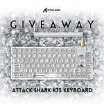 Win a ATTACK SHARK K75 Keyboard from ATTACK SHARK