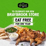 Win Free Meals for 1 Year from El Jannah [VIC]