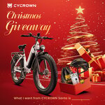 Win a CycVerve Electric Bike or 1 of 10 Gift Boxes from Cycrown