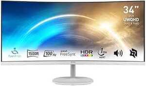 MSI PRO MP341CQW 34" UltraWide Business Monitor $308 Delivered (RRP $599) @ Amazon AU