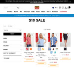 $10 Sale on over 4000 Styles + $12.95 Delivery ($6.47 with $15 Order/ $0) @ Rivers (online Only