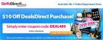 $10 off Deals Direct for Total Purchases of $40 or More