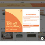 Up to 30% off Site-Wide – Mattresses, Sofa Beds, Sofas, Bed Bases & More + Delivery ($0 to Metro/ with Mattress Order) @ Koala