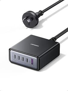 UGREEN 65W 5 Ports Nexode GaN II Desktop Charger  $39.99 + Delivery ($0 with Prime/ $59 Spend) @ UGREEN via Amazon AU