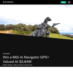 Win a MGI Ai Navigator GPS+ Worth $2,849 from Future Golf
