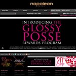 Napoleon Perdis 20% off Discount Code, Online Only