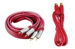 Ozstock: 3m 2-RCA Male to 2-RCA Male AV Cable & 1.5m S-Video Cable  - $2.99