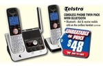Telstra Cordless Phone Twin Pack with Bluetooth (CLS9751BT) $48 @ TGG