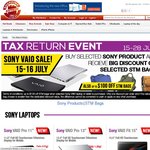Sony Xperia Tablet Z $499, Vaio Pro 13 $1249 - Save further up to $100 when buy with STM Bags*