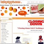 Closing down Baby Clothes SALE! Nothing over $11.25. ($4.99 Shipping)