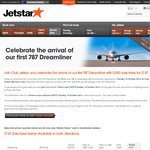 Club Jetstar Sale -- Tickets from $7.87 -- Only for Club members or buy membership for $39