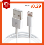 Lightning Cable for $0.29 USD with Free Shipping @ SuperDeal