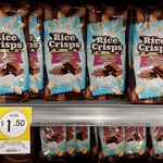 Chocolate Bars Rice Crisps 200g $1.50 ($2.50) Kmart