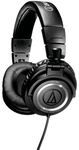 Audio-Technica ATH-M50 Coiled Studio Headphones in Black - $149 Free Delivery: Addicted to Audio