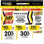 Massive One Day Sale @ DickSmith HURRY End Soon