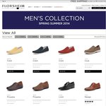 25% off Full Priced Men's Styles Florsheim