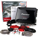 Pioneer GM-D8604 4 Channel Digital Amp 4x 100 RMS @ 4 Ohm + Free 4 Guage Wiring Kit $240 Shp'd