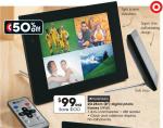 Target - 8" Digital Photo Frames $99 (50% off)