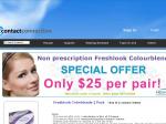 Freshlook Colorblends Contact Lenses - Non Prescription only $50 for 2 Pairs + $8 Delivery