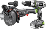 Ozito Li-ion Hammer Drill and Twin Cutter Combo $99 @ Bunnings