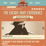 Escape Hunt Melbourne 30% Discount on X'mas Vouchers - $79.80 for 3 Players - Escapehunt.com
