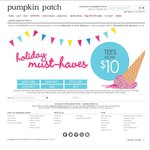 Pumpkin Patch Online Exclusive - 20% Off Entire Site, 24hrs Only‏