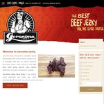 25% off 500g, 200g and 40g Bags of Geronimo (Beef) Jerky Plus FREE Post Australia Wide