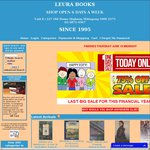 EOFY Sale ** 75% off ** 1 Day Only‏  at Leura Books- Just for Today‏