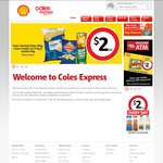 4c/L off with Any Purchase @ Coles Express [VIC & Albury NSW Only]