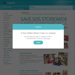 Snapfish 50% off Sitewide (Excludes Photo Prints)