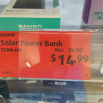 Bauhn Powerbank 7200mAh for $14.99 @ ALDI - Clearance Item Wyndham Vale VIC Store