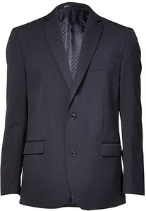 Limited Editions Wool Blend Suit Jacket - Navy $44.50 (Original Price ...