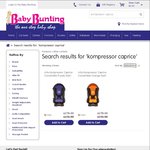InfaSecure Kompressor Caprice $179 (RRP $369) @ Baby Bunting
