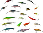 BSTC 20 Hard Body Fishing Lure Tackle Pack - $66.75 ($20 off) Shipped @ Blue Seas Tackle Co