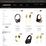 Monster Headphones - iSport: Victory $54.95, Intensity $79.95, SuperSlim $179.95, Strive $74.95 Posted @ Monster Cable Products