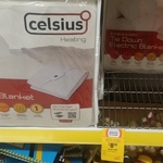 Coles Celsius Brand Single / Queen Size Electric Blankets $6.02/ $8.02 in Store at Coles Capalaba Park (QLD)