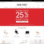 NineWest - Extra 25% off Everything in-Store and Online 4 Days Only Shoes from $37.46