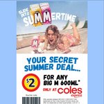 $2 Big M at Coles Express Service Stations with Voucher - Save $2 [VIC ONLY]