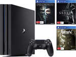PS4 1TB Pro + Dishonored 2 + Fallout 4 + Skyrim Special Edition $529 @ Big W