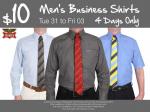 Rivers - Men's business shirts $10, 4 days only‏