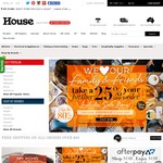 Extra 25% off Everything Sitewide at House, Including Sale Items