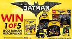 Win 1 of 5 LEGO Batman Merchandise Packs from Visa Entertainment