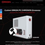 Win a CHRONOS Gaming Desktop Worth $2,900 from ORIGIN PC/Towelliee