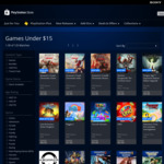 Games under $15 - PlayStation Store
