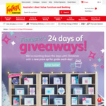 Win 1 of 24 Prizes from Fantastic Furniture's 24 Days of Christmas Giveaway